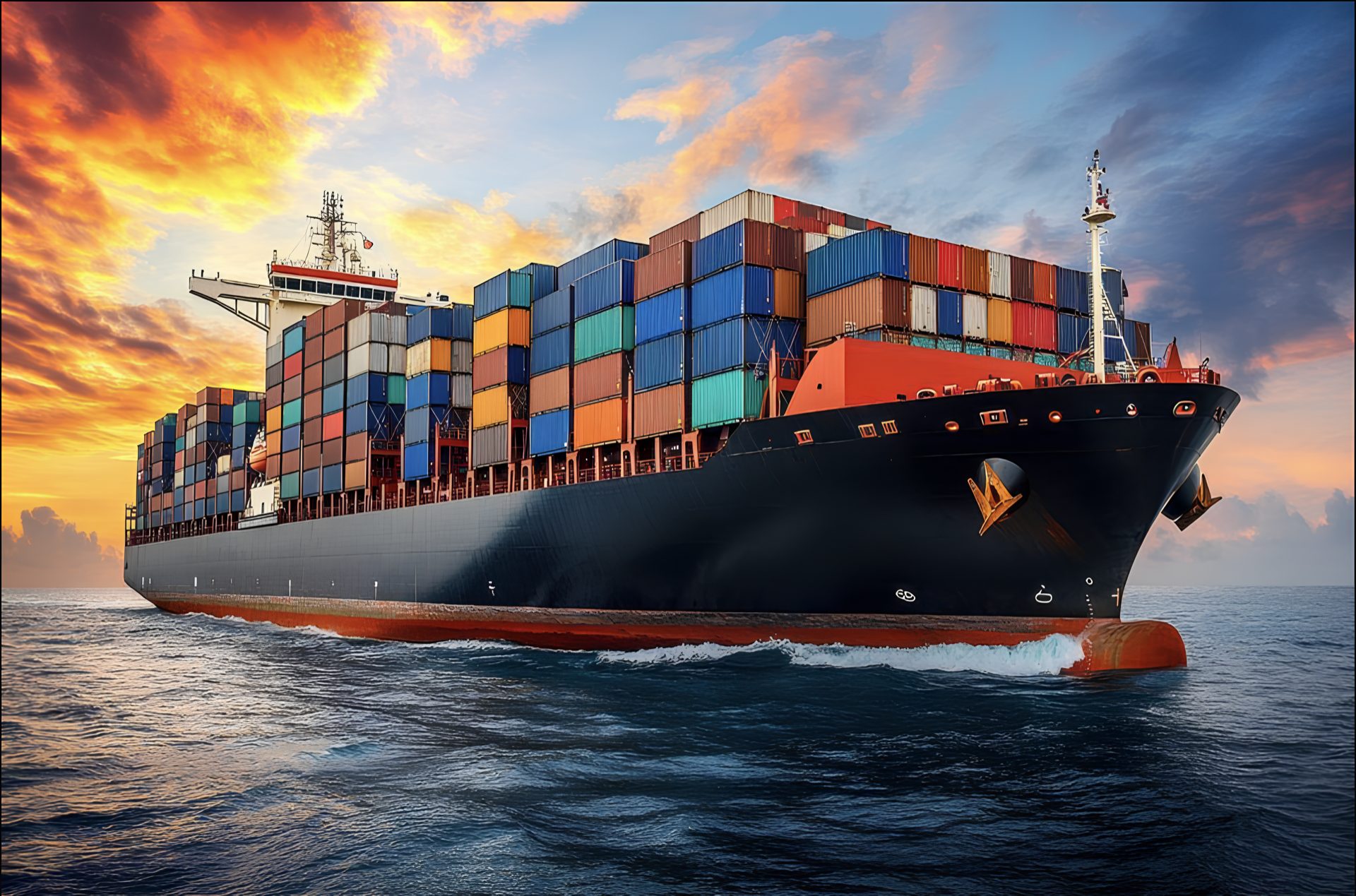 Sà lan LOGISTICS NAM VIỆT chở container trên sông